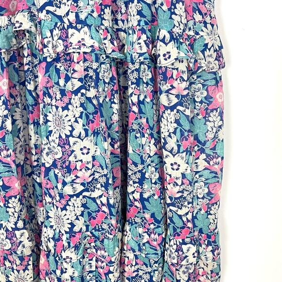 Banjanan Iris Smocked Floral-Print Maxi Dress - Picture 6 of 12